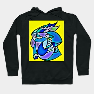 abstract cubism Hoodie